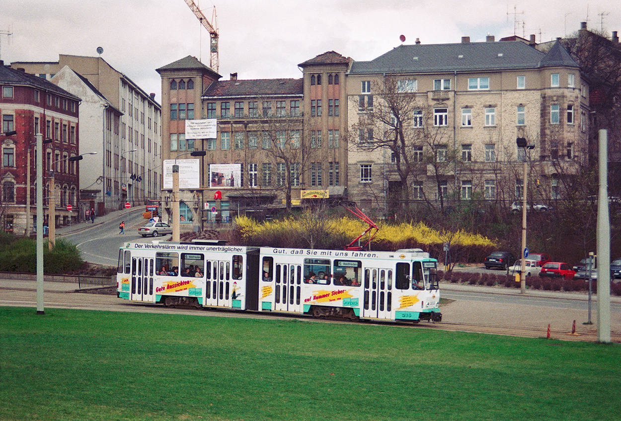 Плауэн, Tatra KT4DM № 216; Плауэн — Старые фотографии