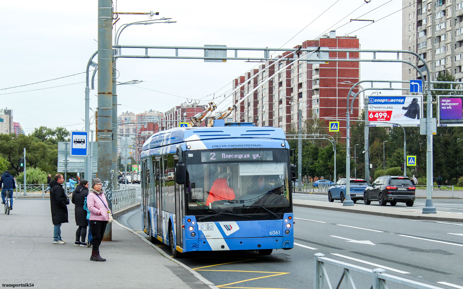 Sankt Petersburg, Trolza-5265.08 “Megapolis” Nr. 6061