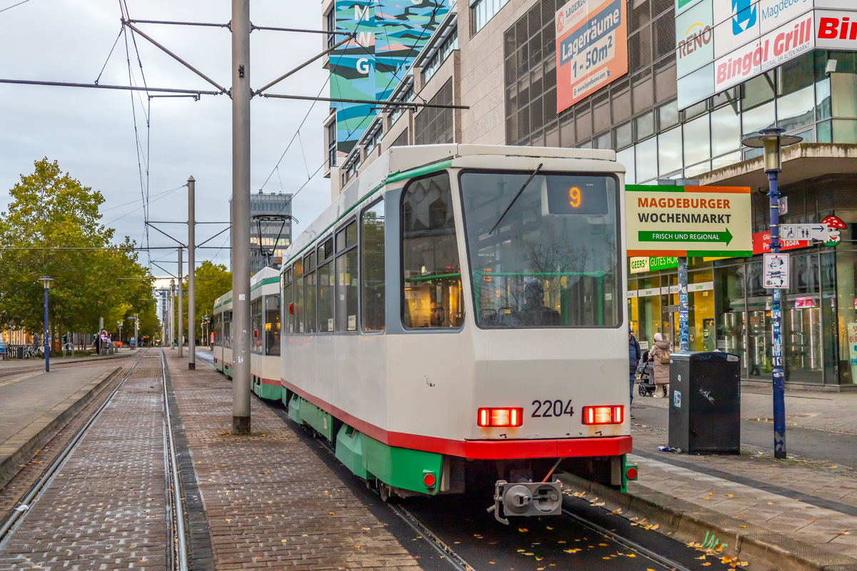 Magdeburg, Tatra B6A2M № 2204