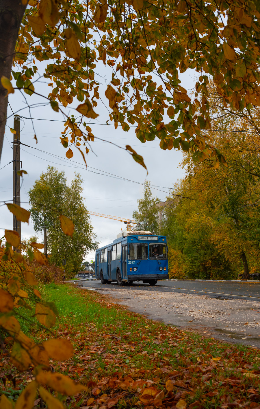 Рязань, ЗиУ-682ГМ1 (с широкой передней дверью) № 2037