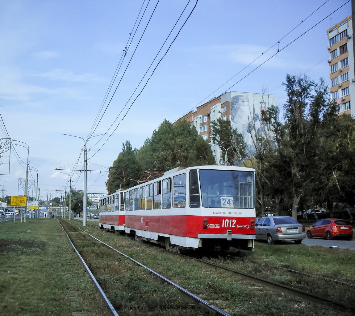 Самара, Tatra T6B5SU № 1012