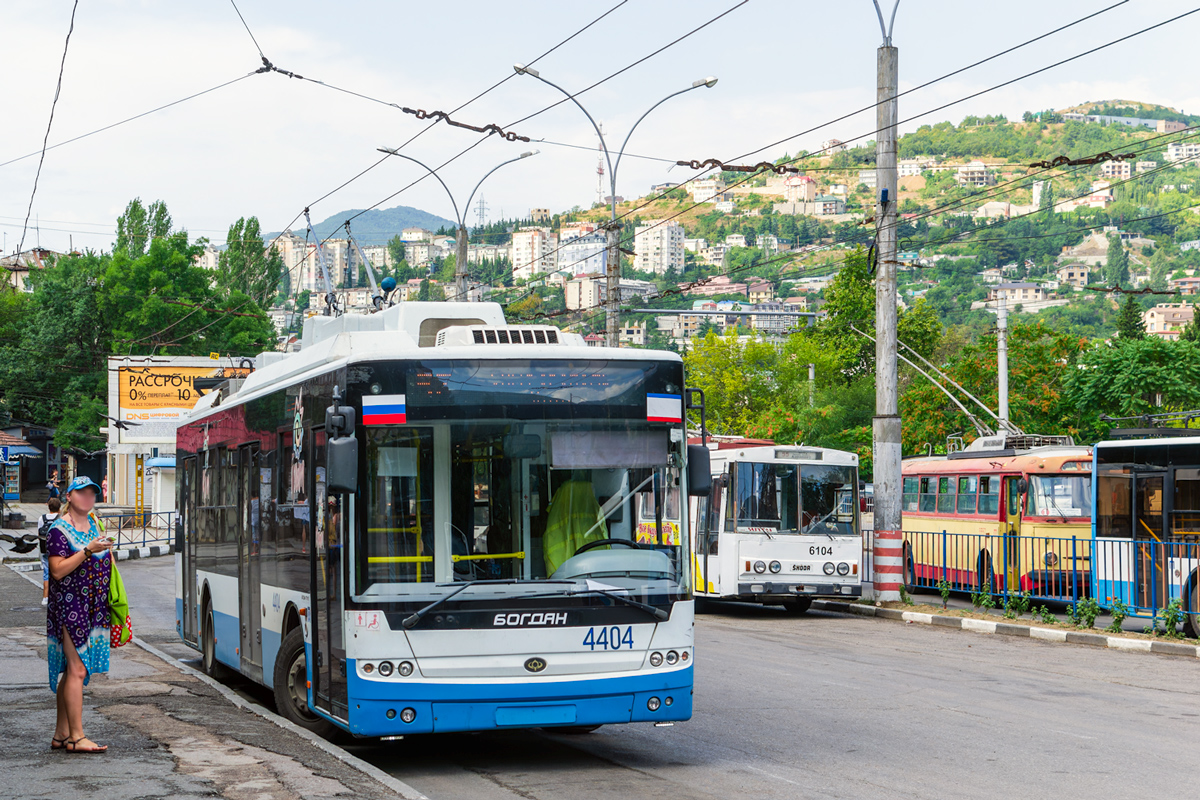 Крымский троллейбус, Богдан Т70115 № 4404