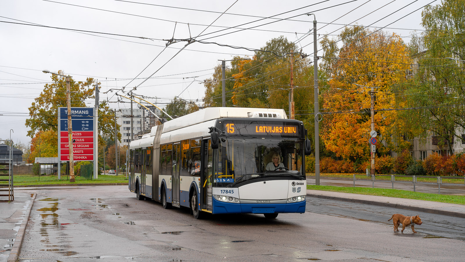 Рига, Škoda 27Tr Solaris III № 17845