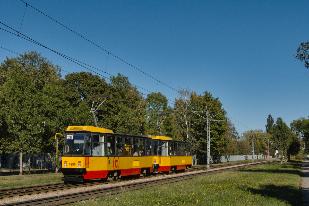 Варшава, Konstal 105Na № 1296