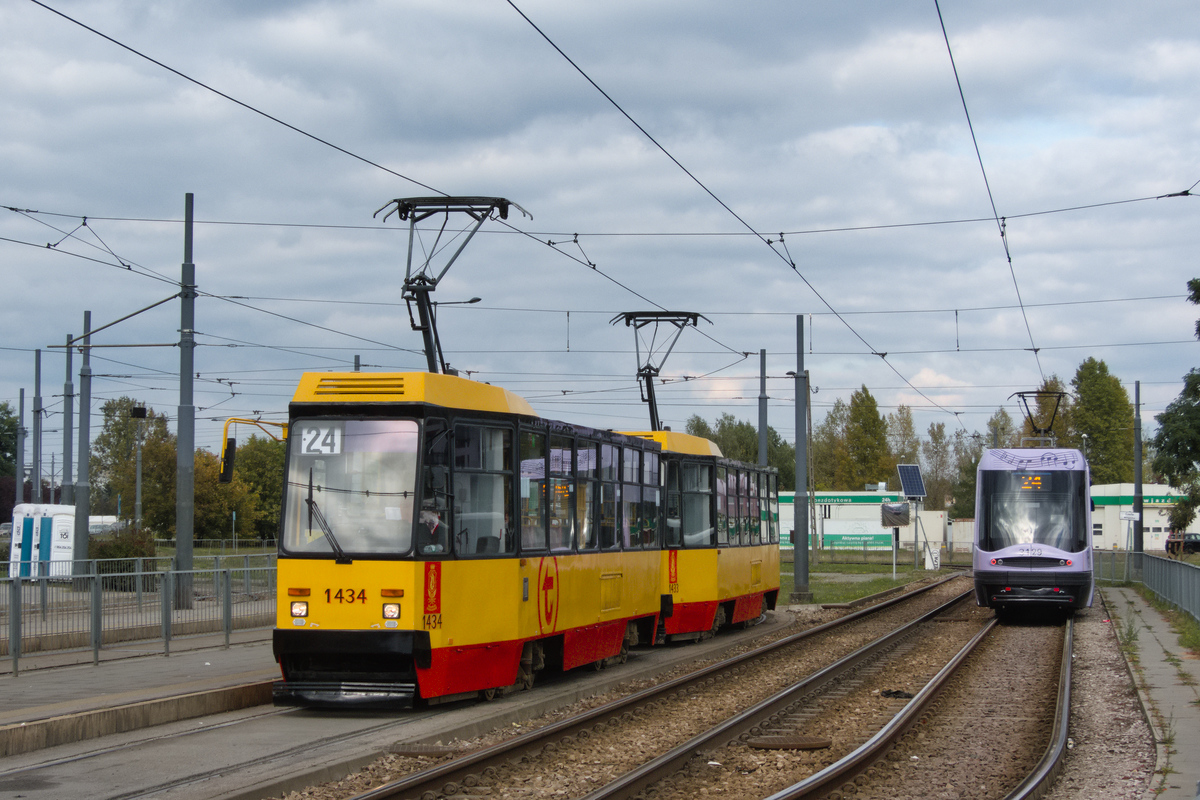 Варшава, Konstal 105Nf № 1434