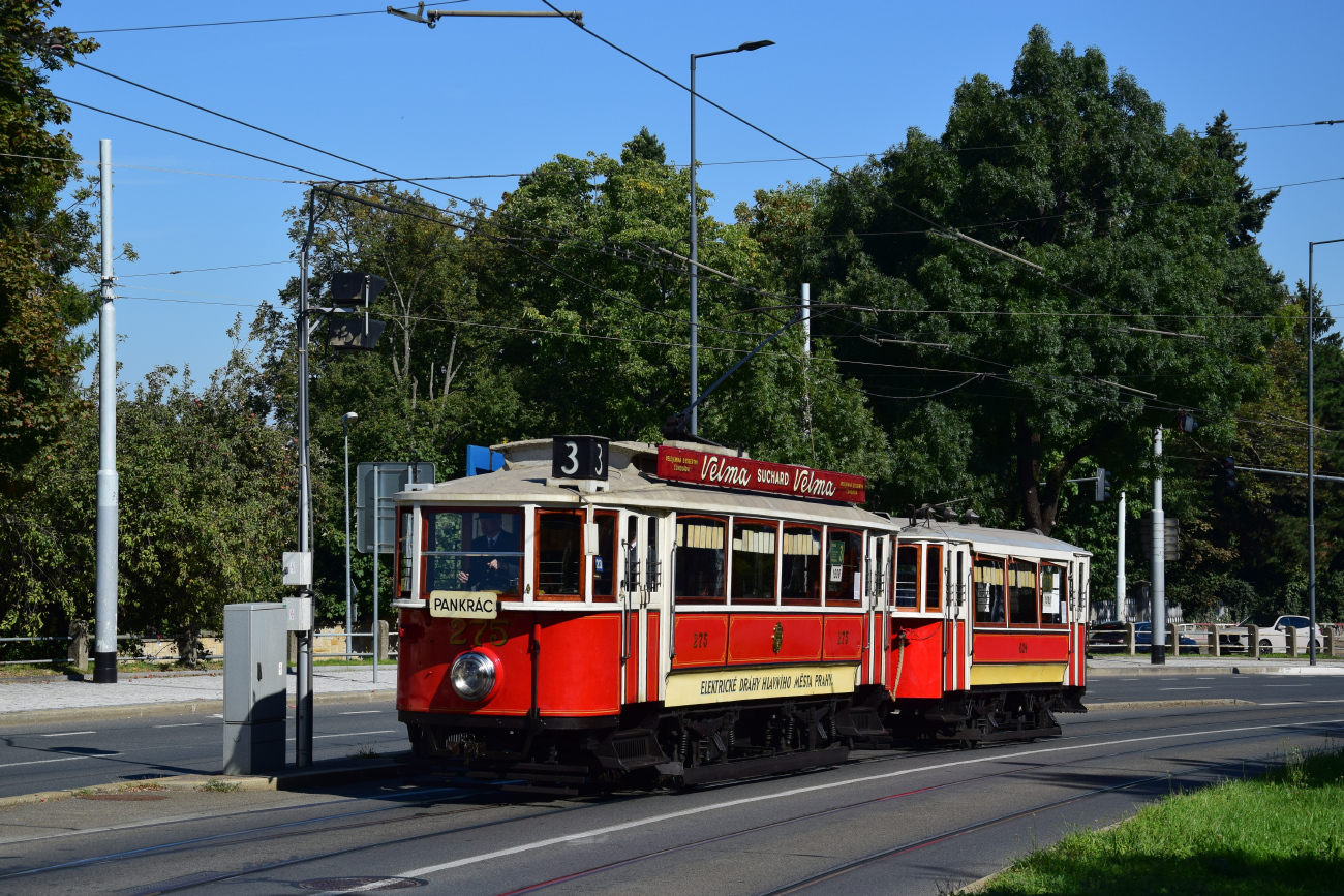 Praha, Ringhoffer DSM č. 275; Praha — 150th anniversary of Prague's urban transport