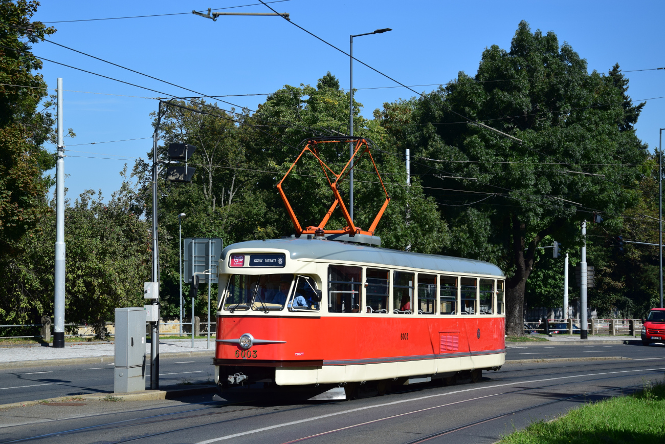 Прага, Tatra T2R № 6003; Прага — 150 лет городскому транспорту в Праге