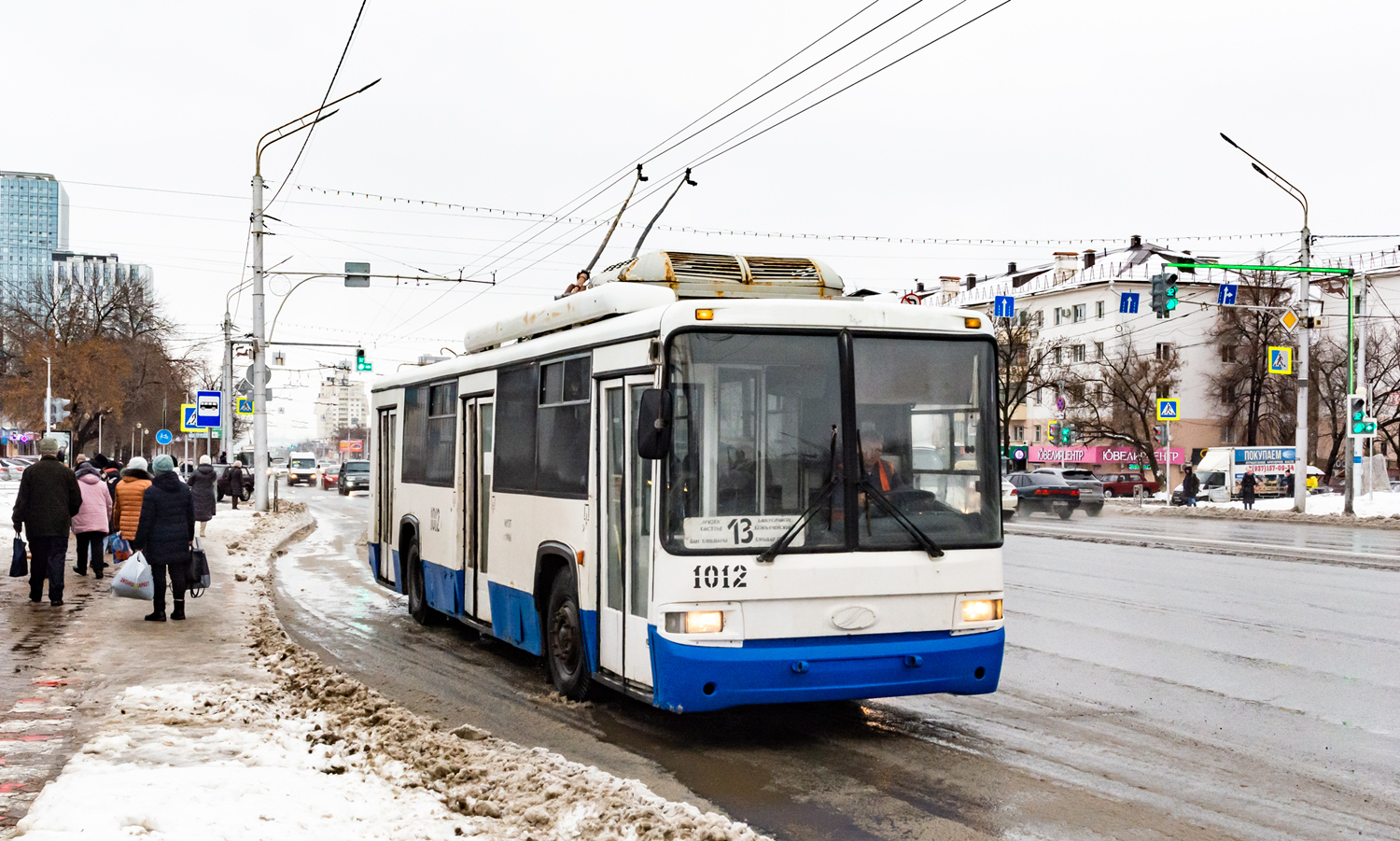 Уфа, БТЗ-52767Р № 1012