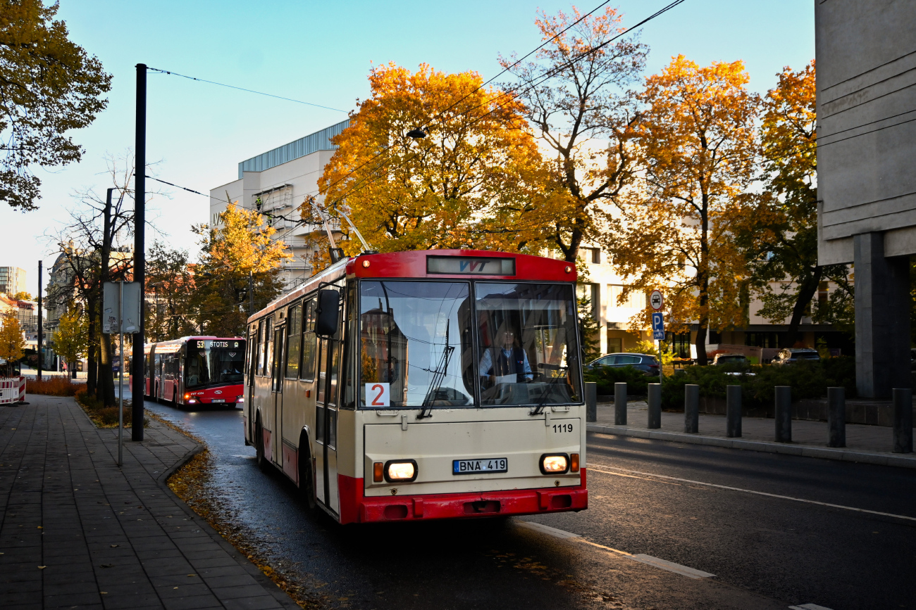 Вильнюс, Škoda 14Tr10/6 № 1119