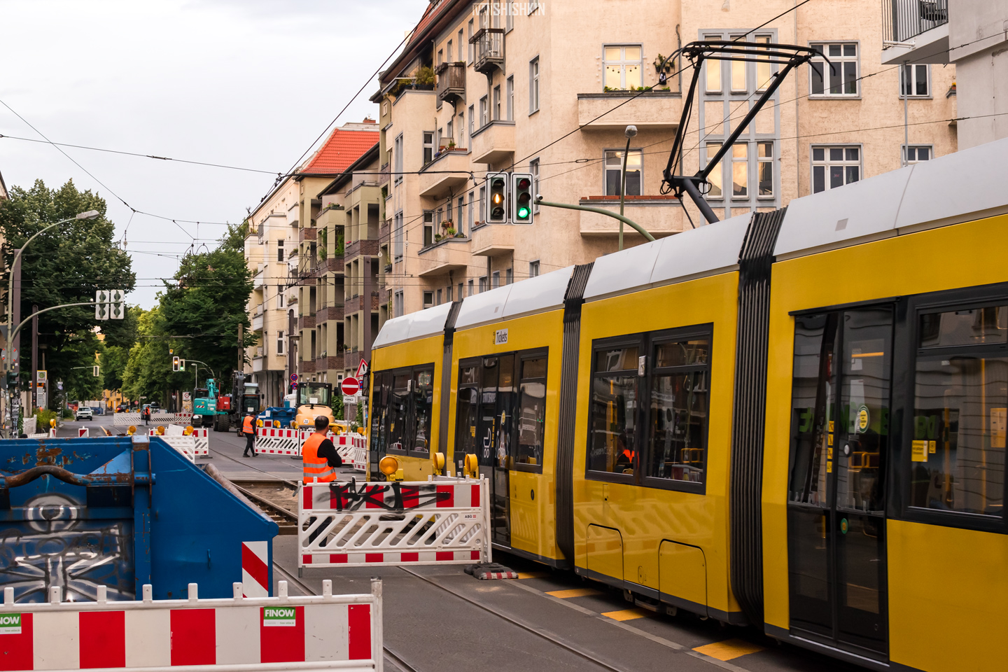 Berlynas — Сonstruction and repair works