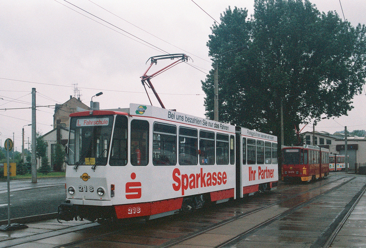 Plauen, Tatra KT4DM # 218; Plauen — Old photos