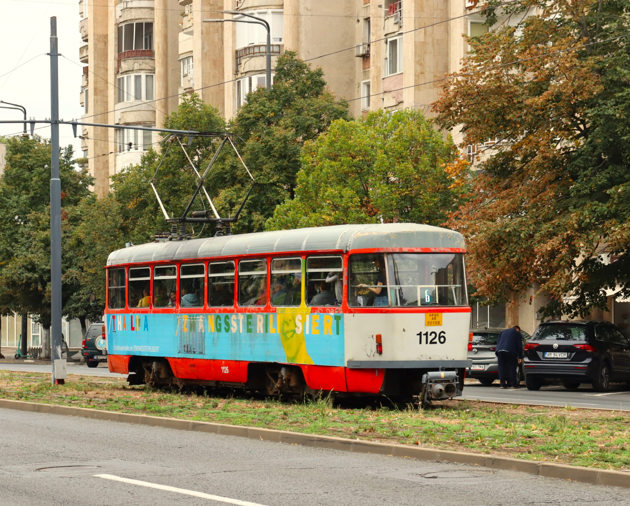 Арад, Tatra T4D № 1126