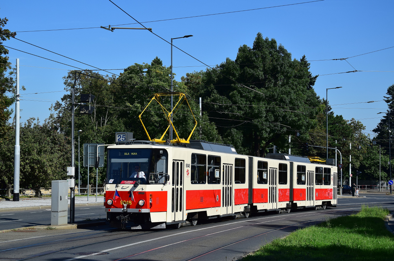 Praga, Tatra KT8D5 Nr. 9048; Praga — 150th anniversary of Prague's urban transport