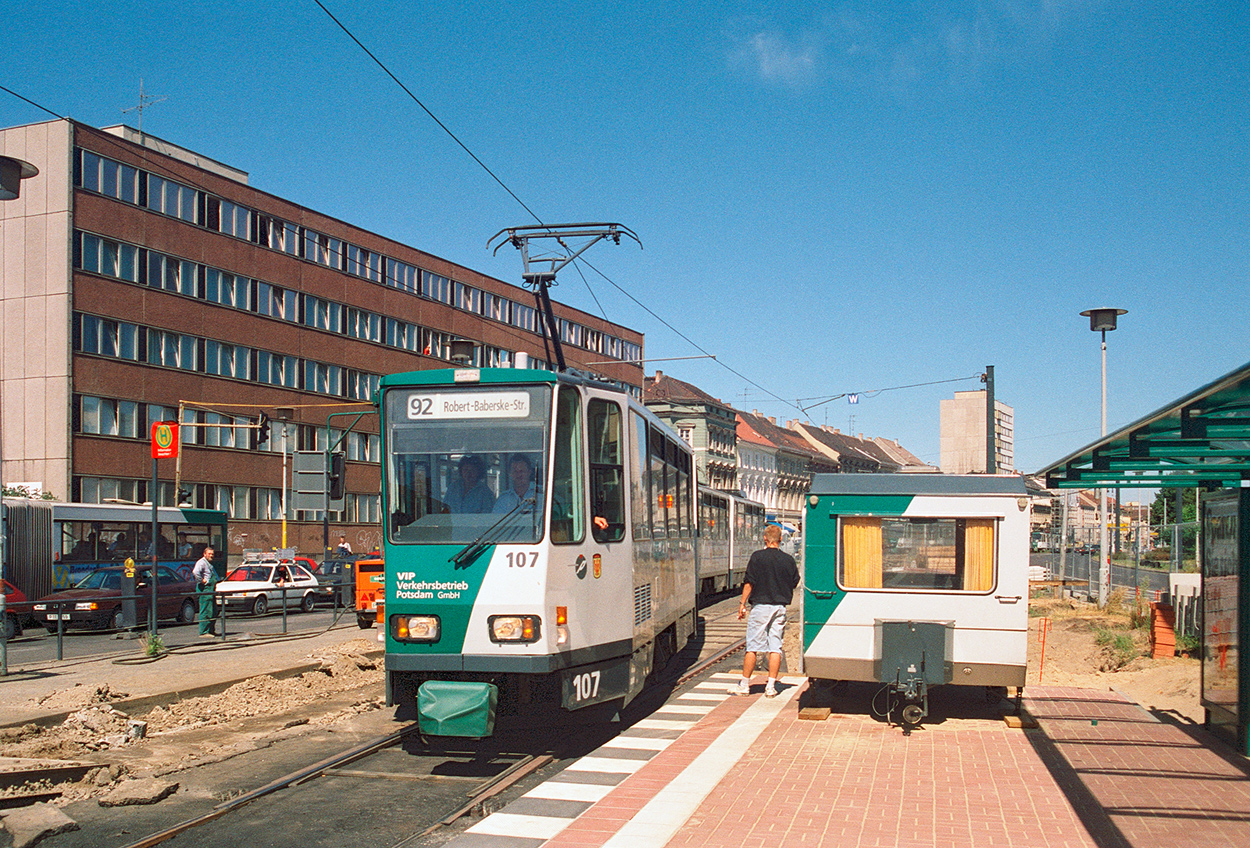 Патсдам, Tatra KT4DM № 107; Патсдам — Старые фотографии