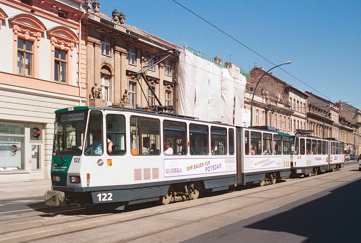 Патсдам, Tatra KT4DM № 122; Патсдам — Старые фотографии