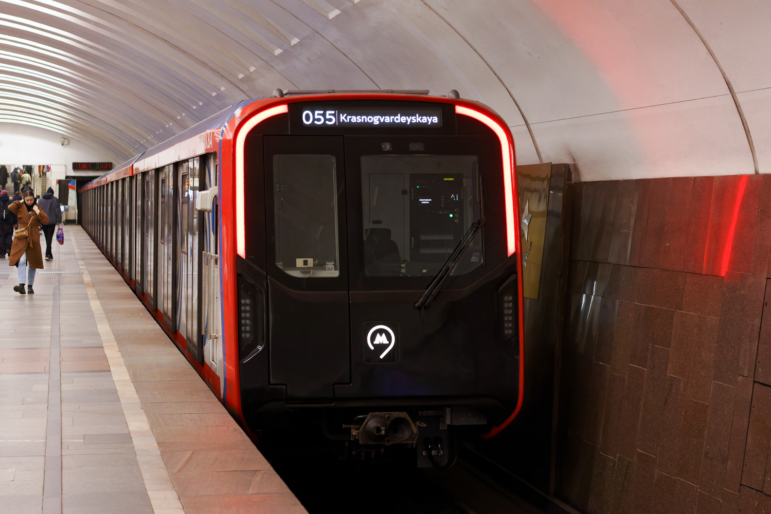 Москва — Метрополитен — [2] Замоскворецкая линия; Москва — Метрополитен — Подвижной состав — 81-775/776/777 «Москва-2020» и 81-775.2/776.2/777.2 «Москва-2024»