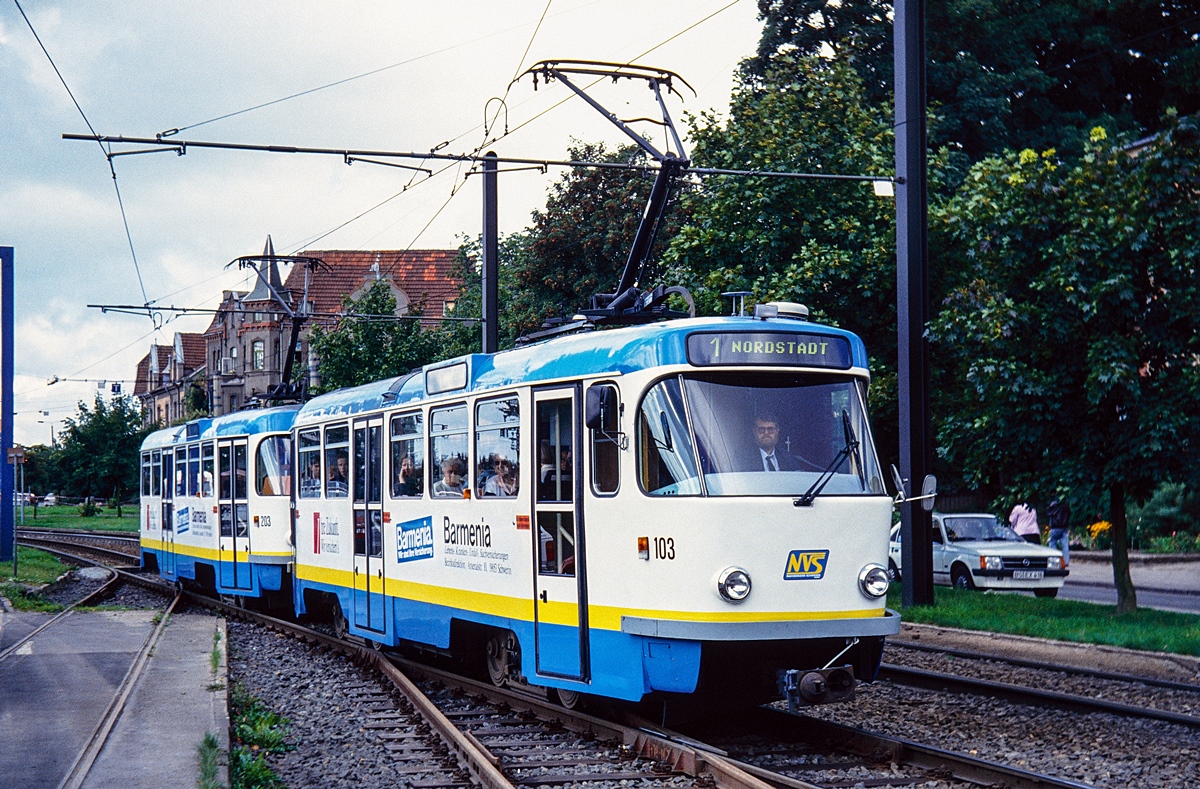 Schwerin, Tatra T3DC1 Nr. 103