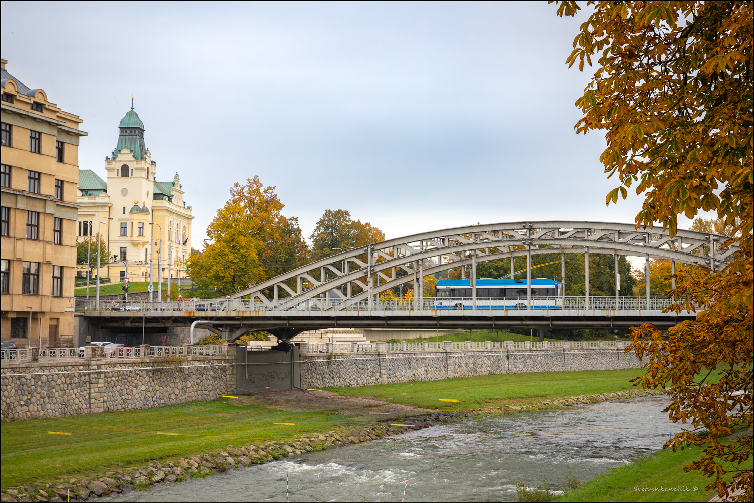 Острава — Троллейбусные линии и инфраструктура