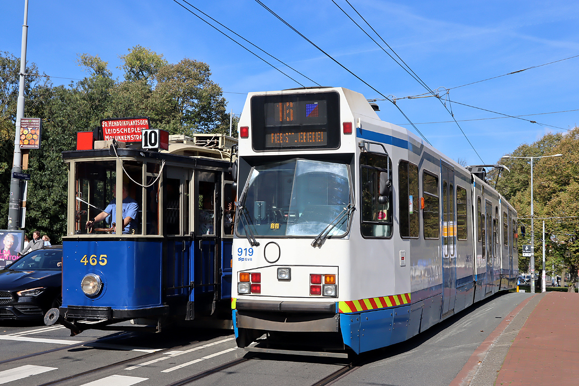 Amsterdam, BN/Holec 11G № 919; Amsterdam — 50th anniversary of Museumtramlijn Amsterdam