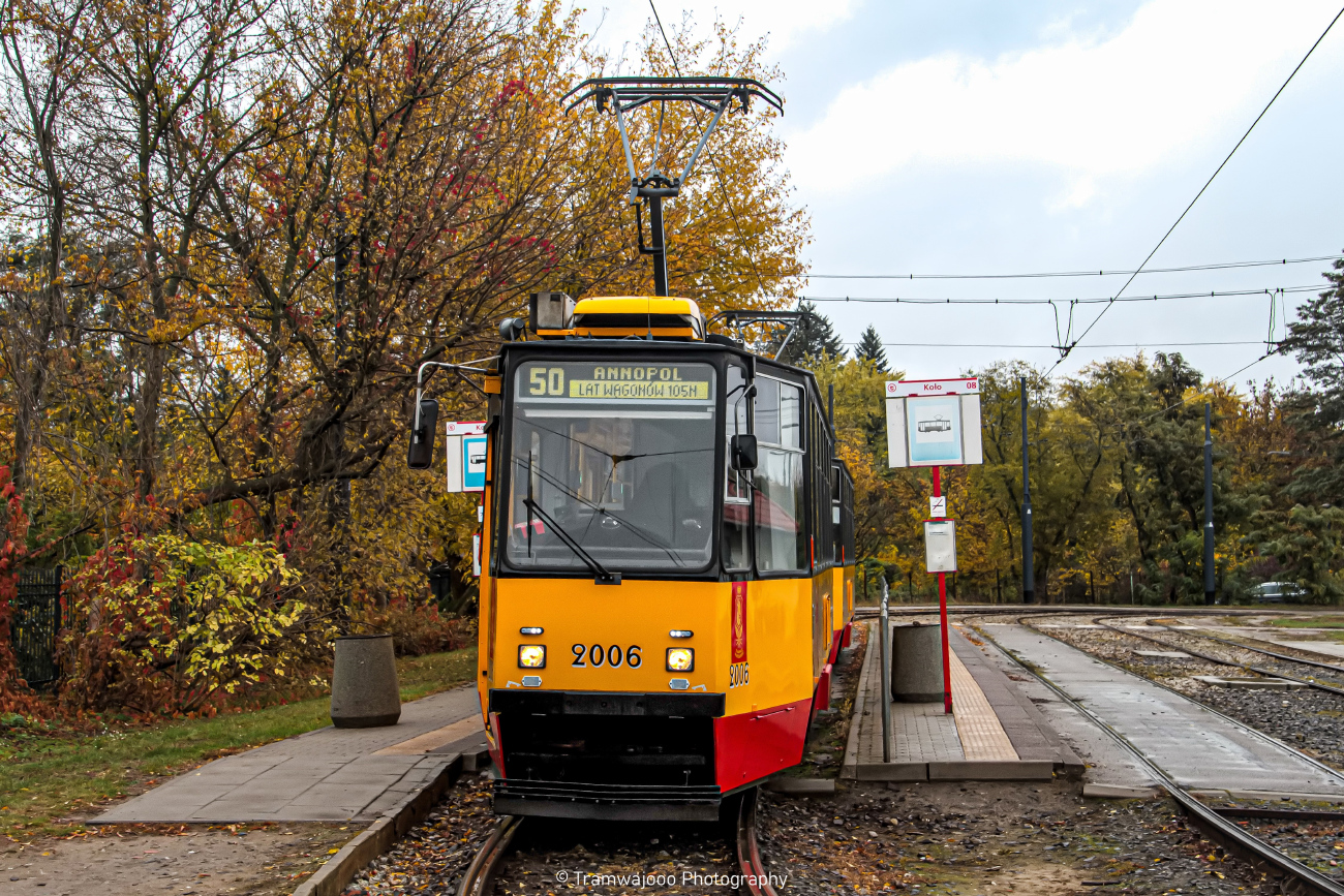 Варшава, Konstal 105Ni № 2006