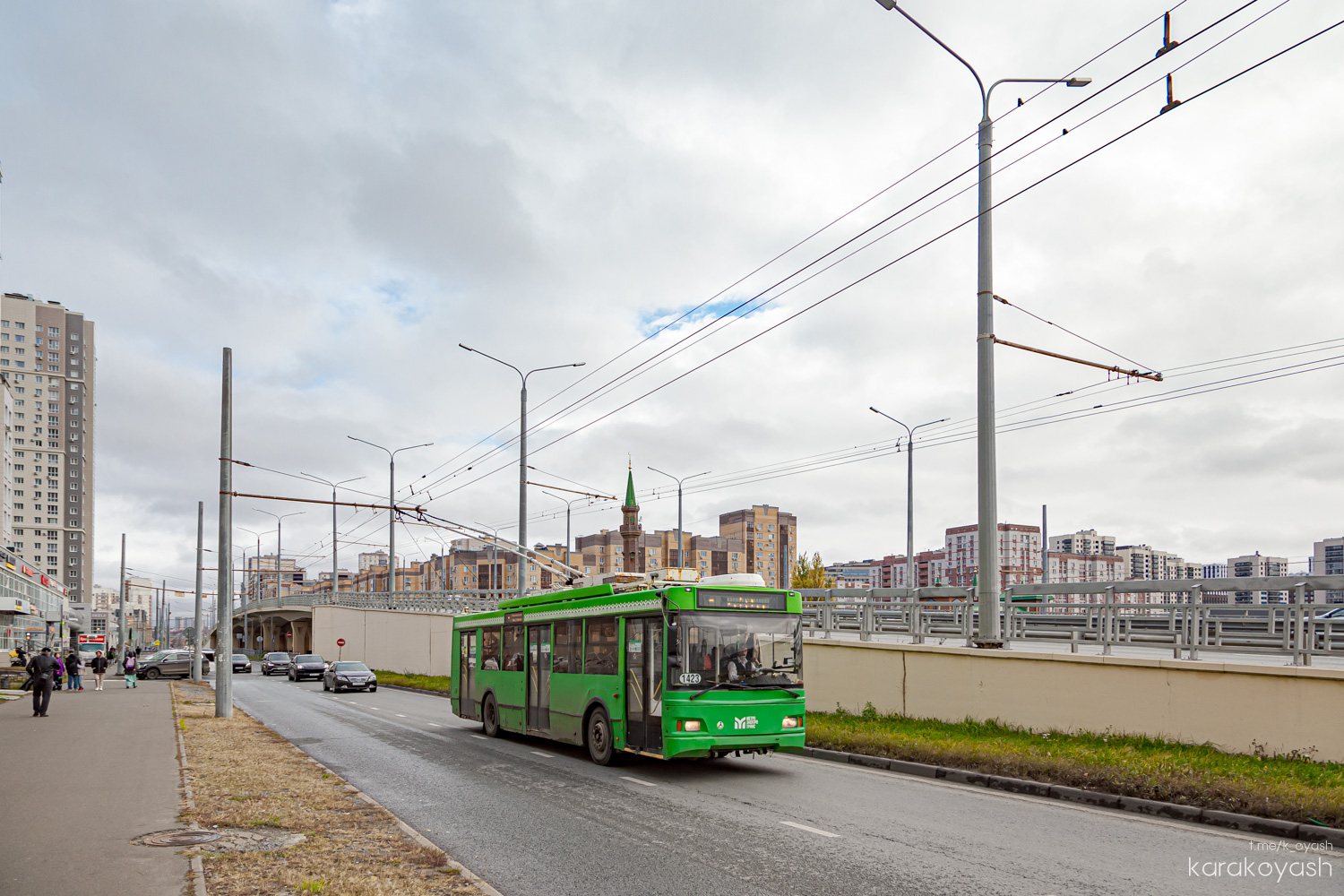 Казань, Тролза-5275.03 «Оптима» № 1423