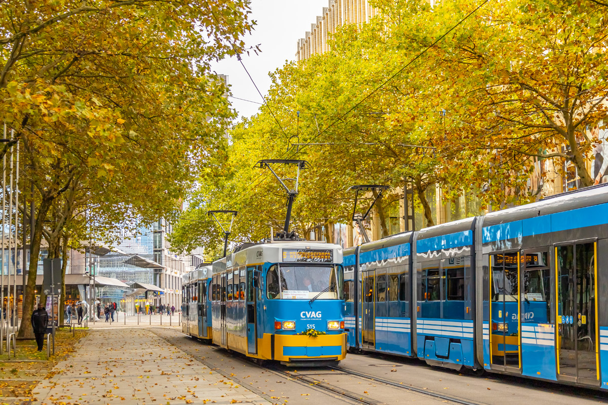 Chemnitz, Tatra T3DM Nr. 515; Chemnitz — Official farewell to the Tatra T3DM in Chemnitz (19.10.2025)