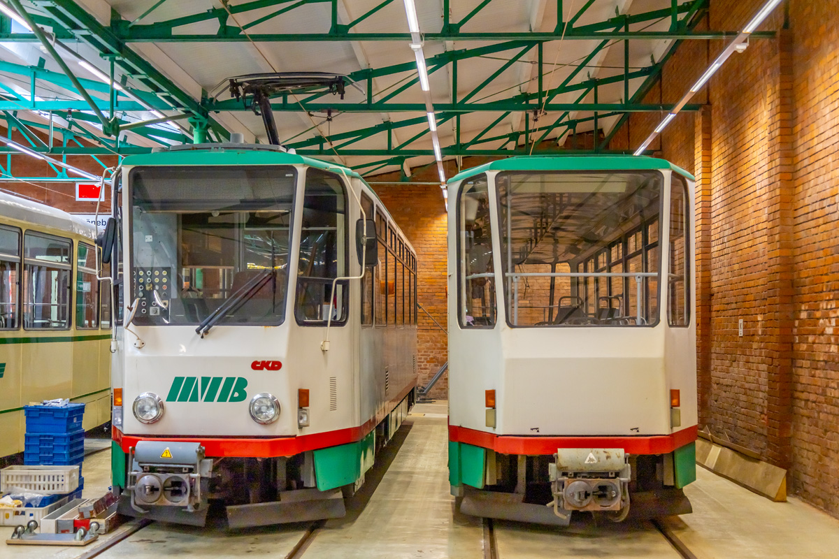 Magdeburg, Tatra T6A2M nr. 1280; Magdeburg, Tatra B6A2M nr. 2144 Magdeburg, Tatra T6A2M nr. 1280; Magdeburg, Tatra B6A2M nr. 2144