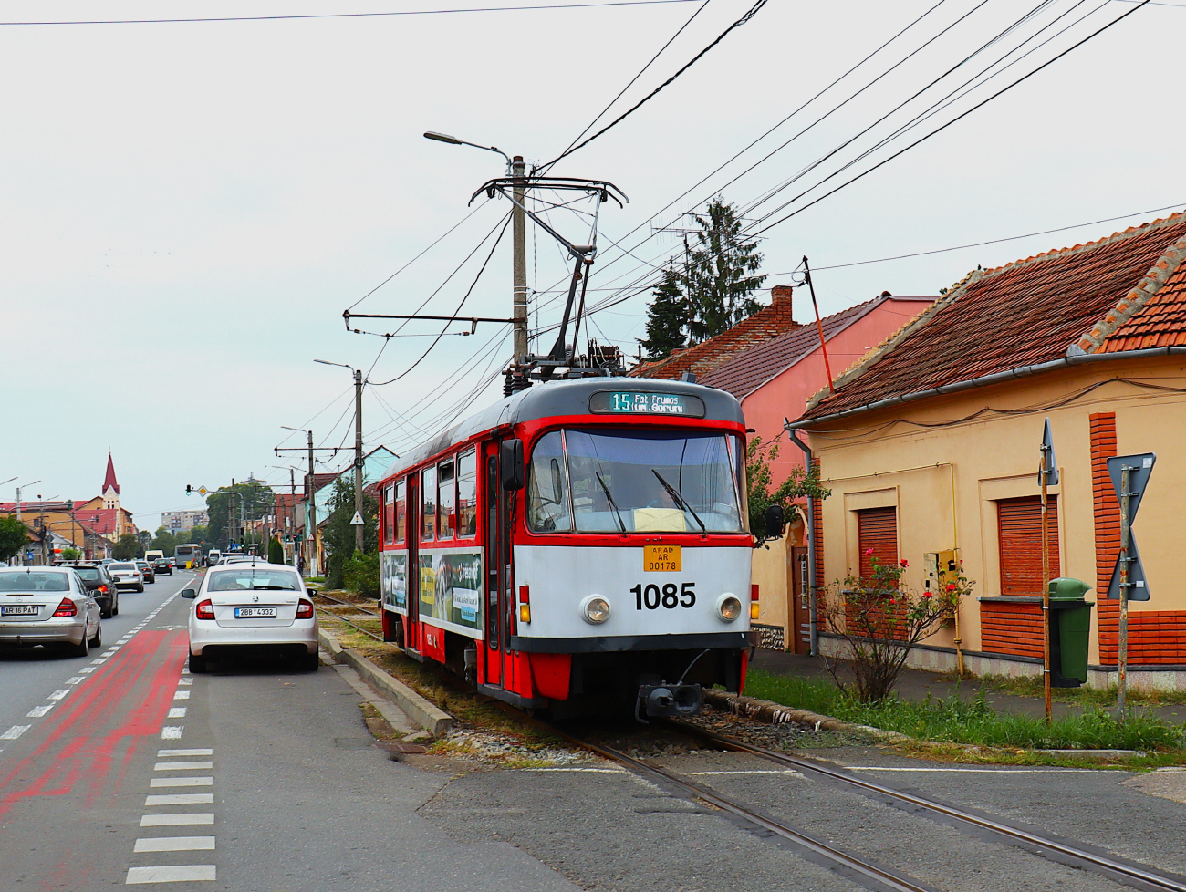 Арад, Tatra T4D № 1085
