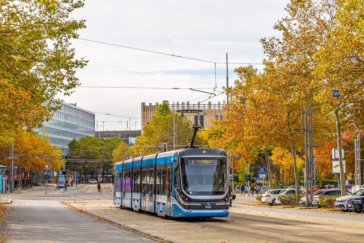 Хемниц, Škoda 35T ForCity Classic № 918