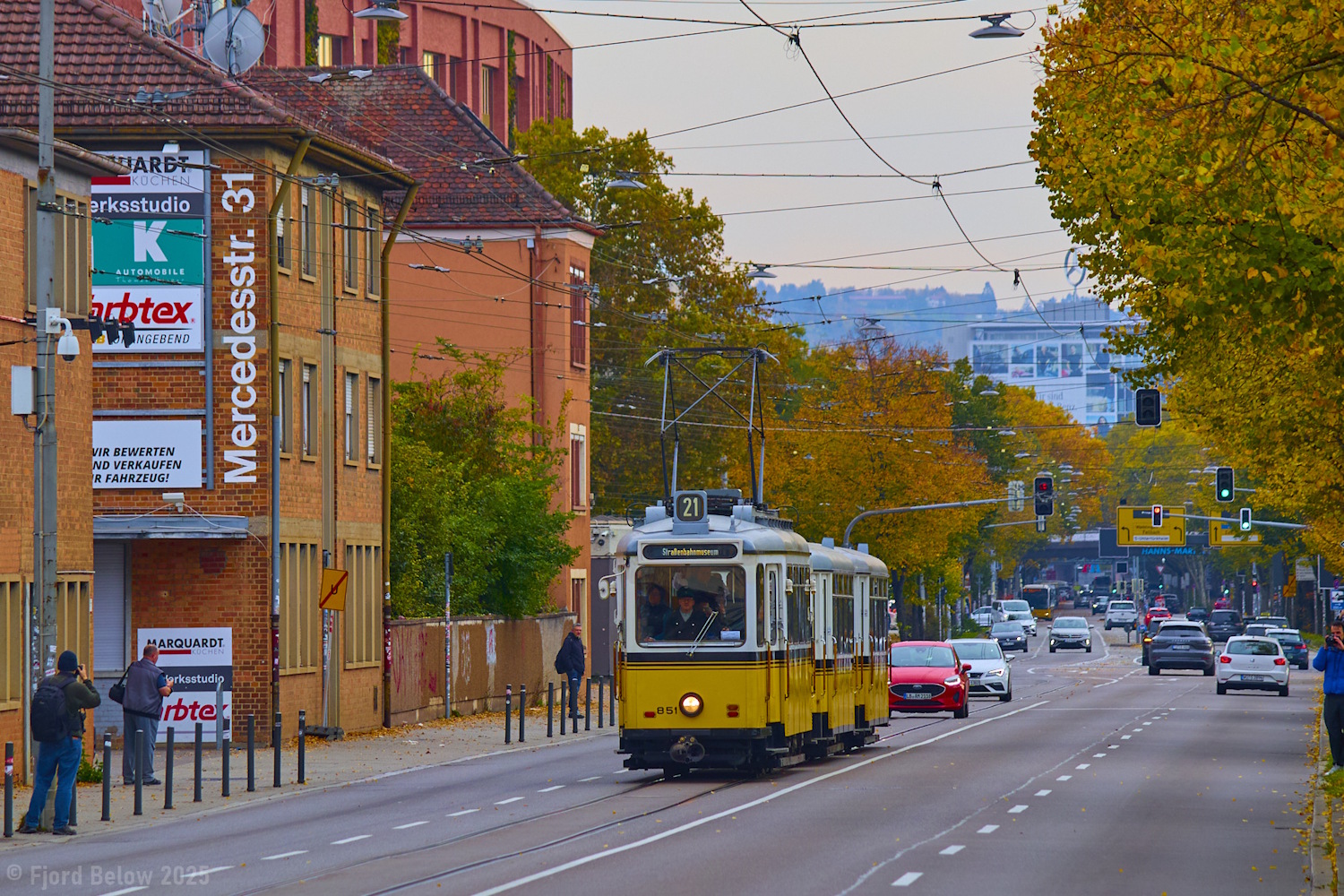 Штутгарт, Uerdingen/SSW № 851; Штутгарт — 130 лет электрическому трамваю Штутгарта (18-19.10.2025)