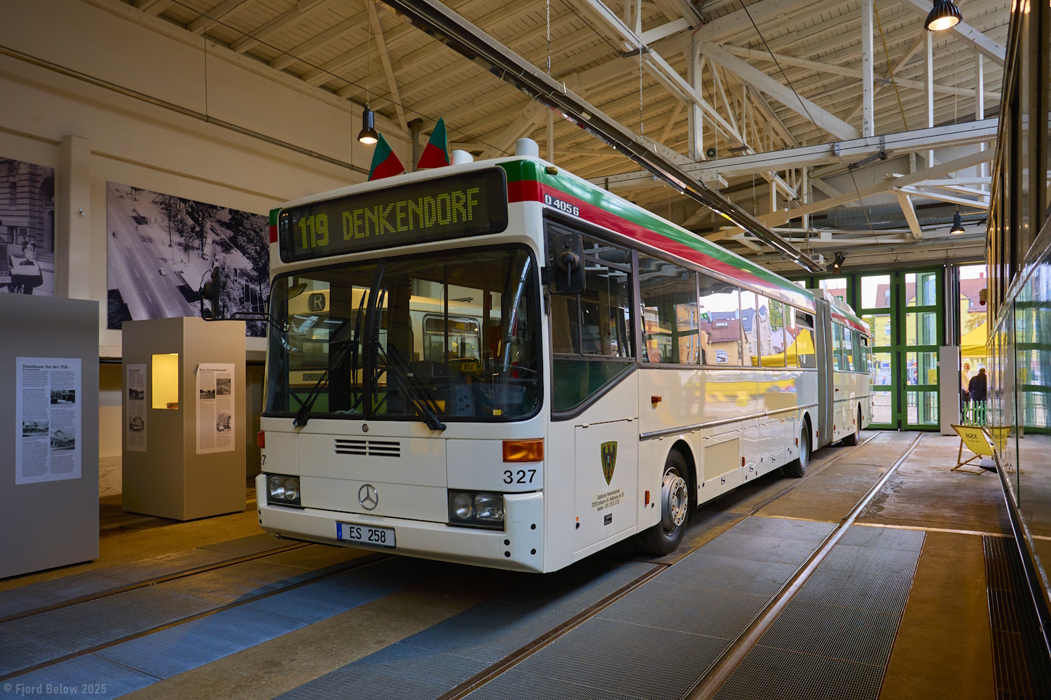Штутгарт, Mercedes-Benz O405GTD № 327; Штутгарт — 130 лет электрическому трамваю Штутгарта (18-19.10.2025)