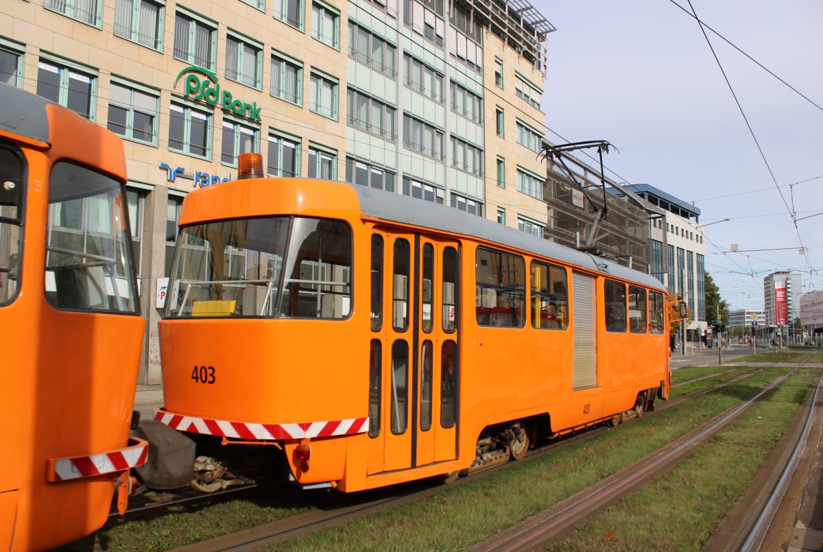 Chemnitz, Tatra T3D № 403; Chemnitz — Official farewell to the Tatra T3DM in Chemnitz (19.10.2025)