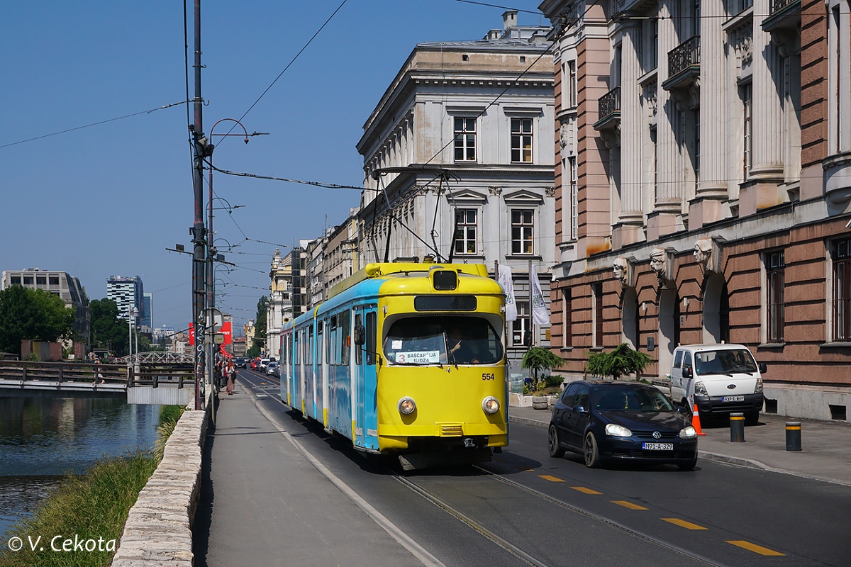 Сараево, Duewag GT8 № 554