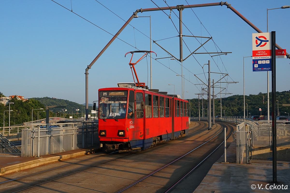 Белград, Tatra KT4YU № 2284