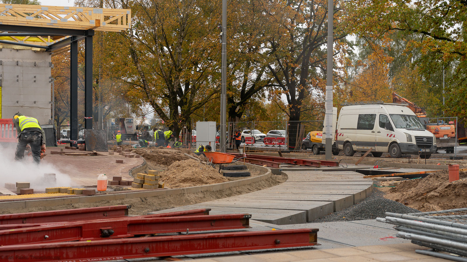 Ryga — Tramway Lines and Infrastructure