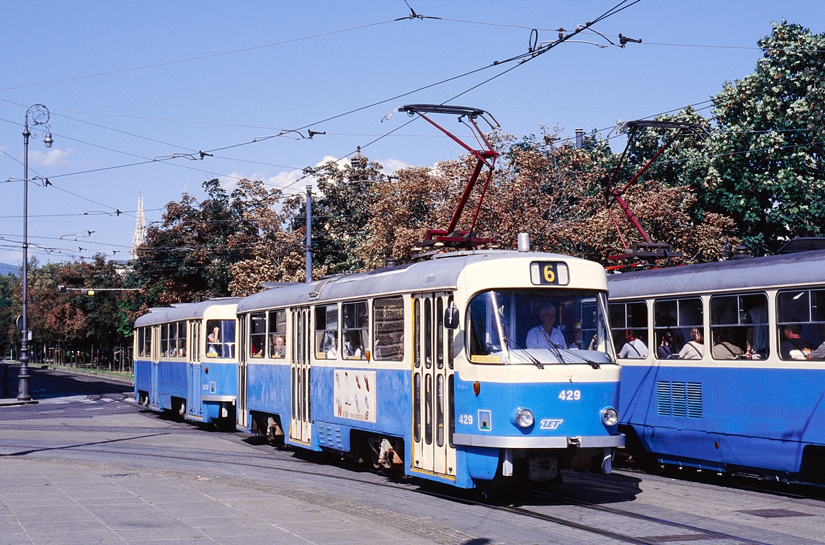 Загреб, Tatra T4YU № 429