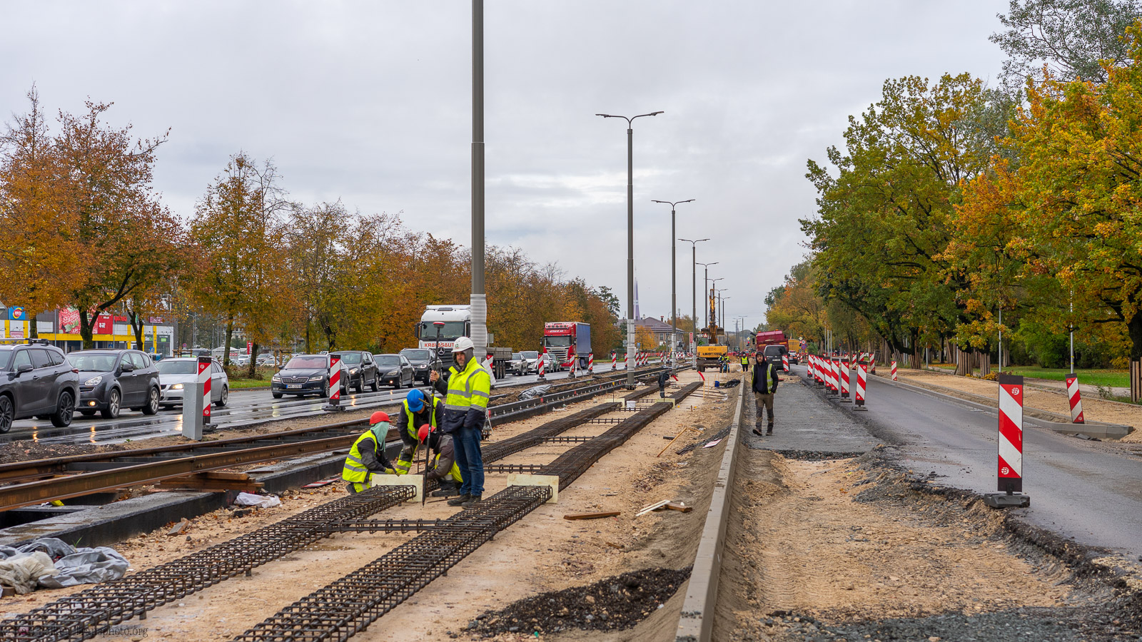 Ryga — Tramway Lines and Infrastructure