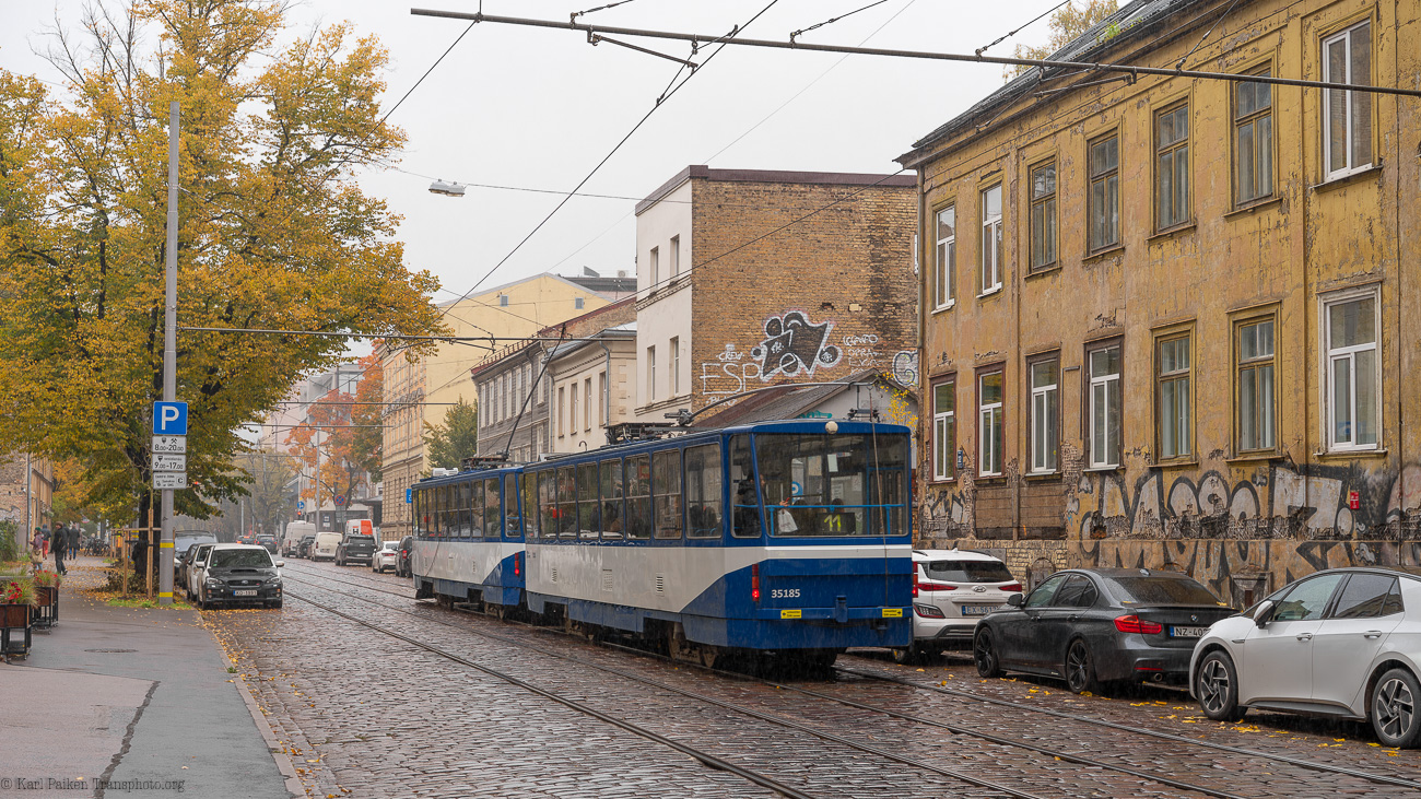 Рига, Tatra T3MR (T6B5-R) № 35185