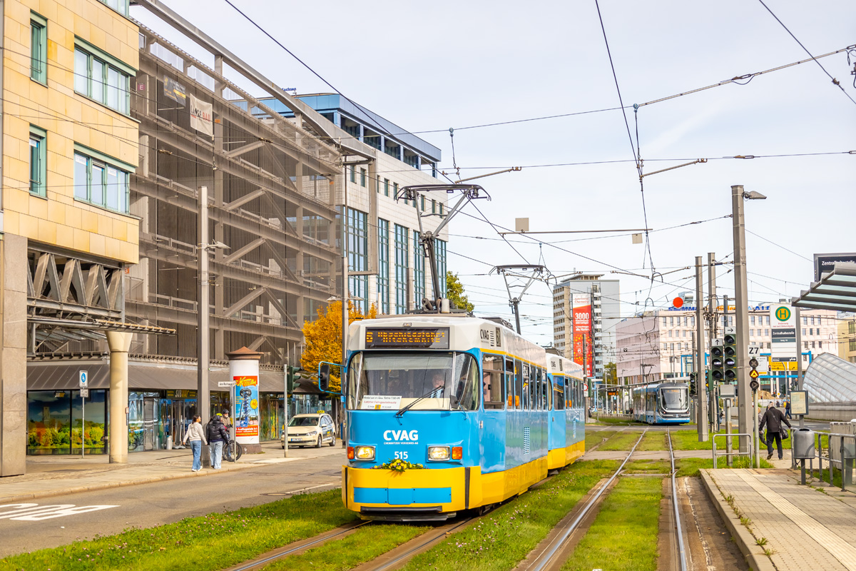 Хемниц, Tatra T3DM № 515; Хемниц — Официальное прощание с вагонами Tatra T3DM в Хемнице (19.10.2025)
