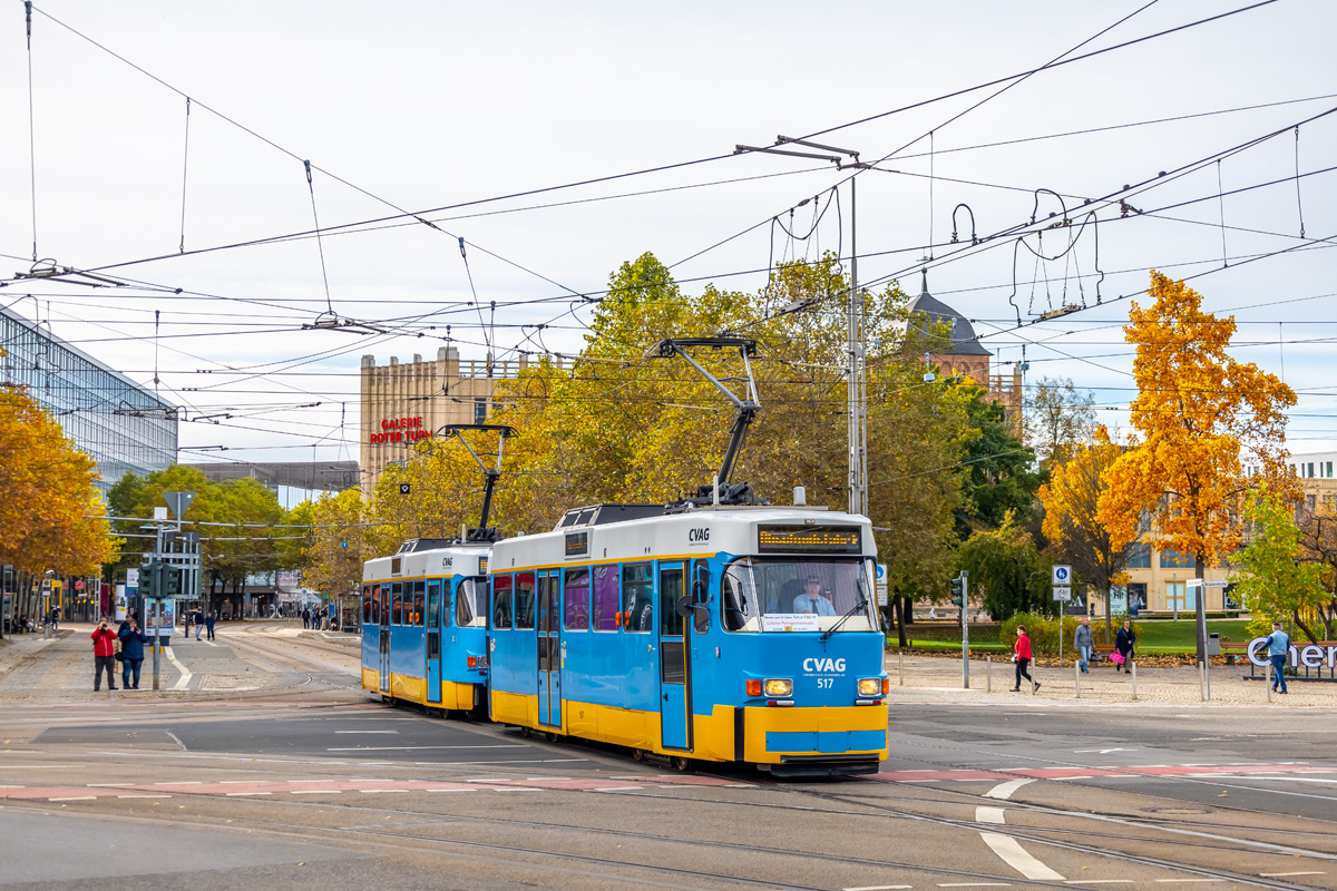 Хемниц, Tatra T3DM № 517; Хемниц — Официальное прощание с вагонами Tatra T3DM в Хемнице (19.10.2025)