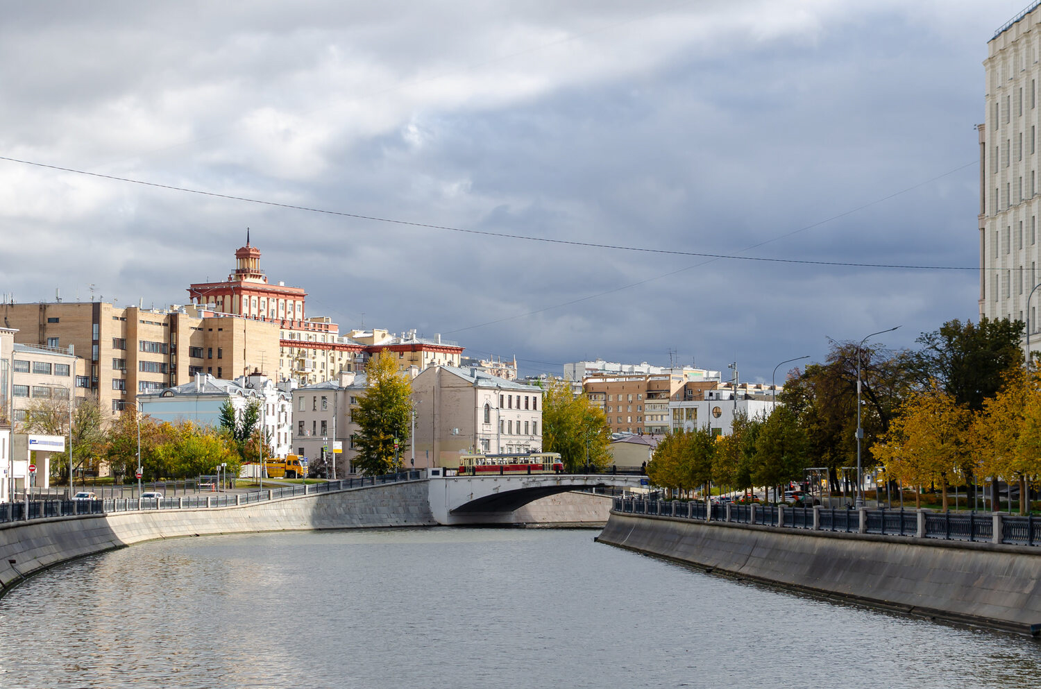 Москва — Трамвайные линии: ЦАО