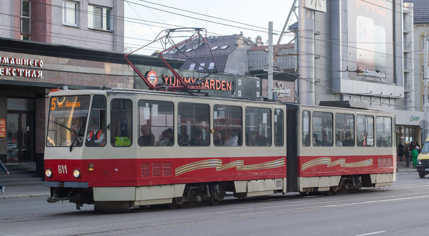 Калининград, Tatra KT4D № 611