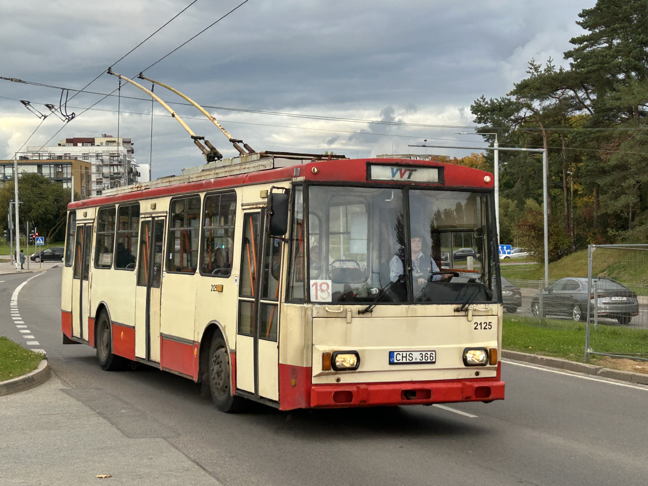 Vilnius, Škoda 14Tr10/6 č. 2125