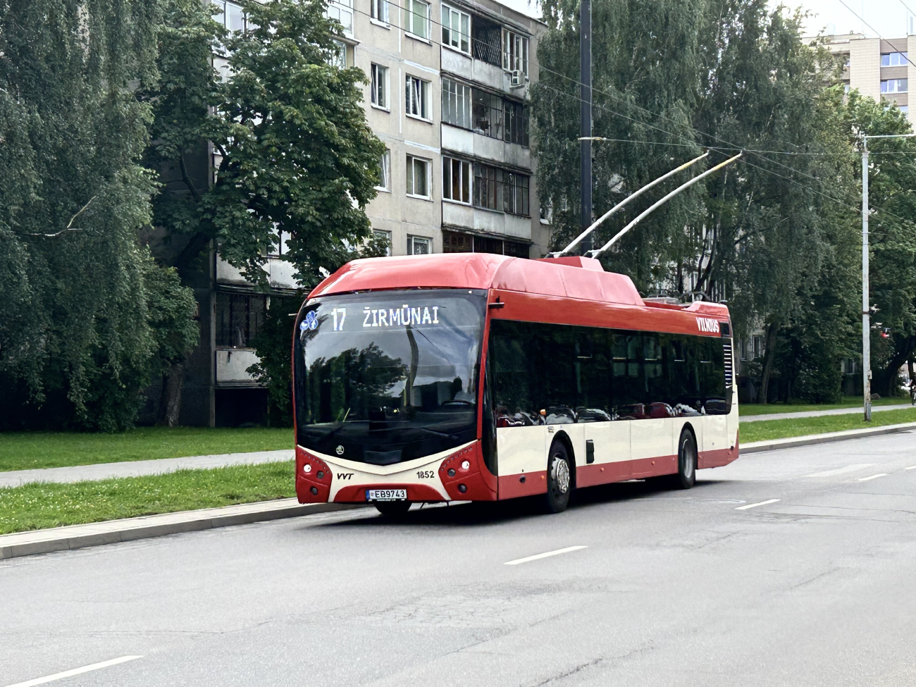 Wilno, Škoda 32Tr SOR Nr 1852