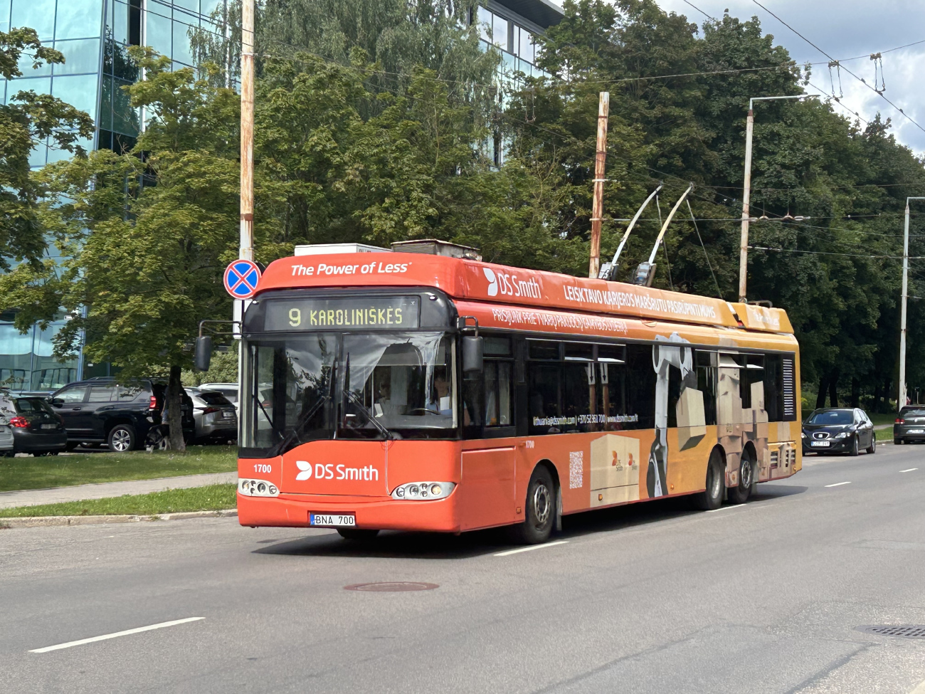 Вильнюс, Solaris Trollino II 15 AC № 1700
