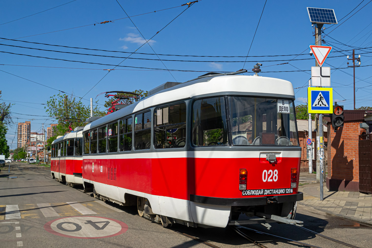 Краснодар, Tatra T3SU КВР ТМЗ № 028