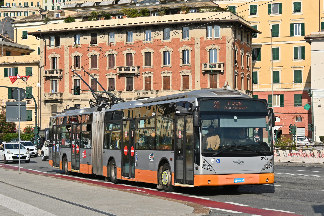 Генуя, Van Hool AG 300T № 2108
