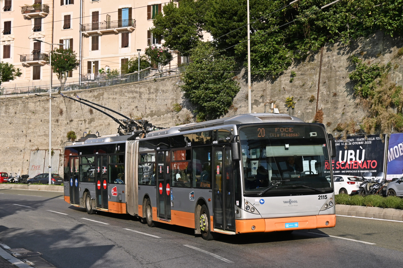 Genoa, Van Hool AG 300T № 2115