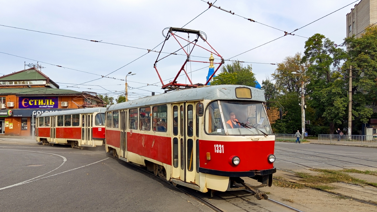 Днепр, Tatra T3SU № 1331