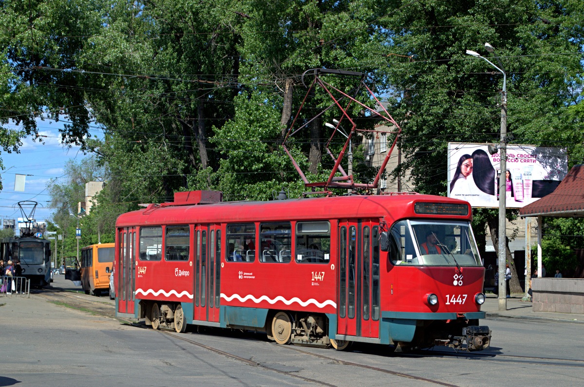 Днепр, Tatra T4D-MT № 1447